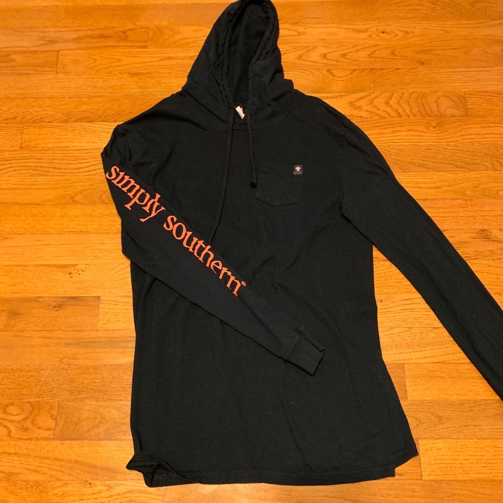 Simply southern hooded shirt size medium
